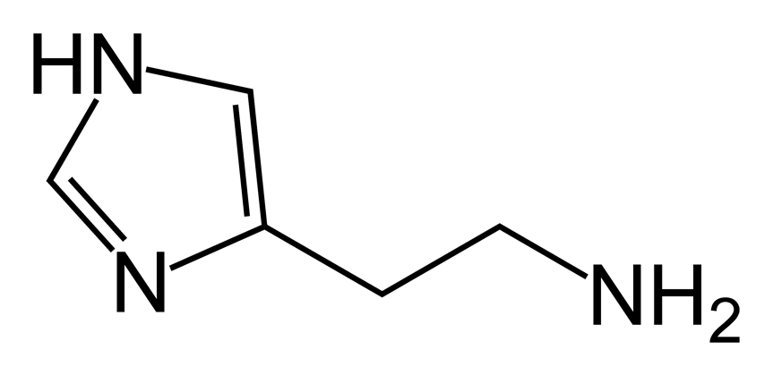 Histamina Formula Quimica Mundo Histamina